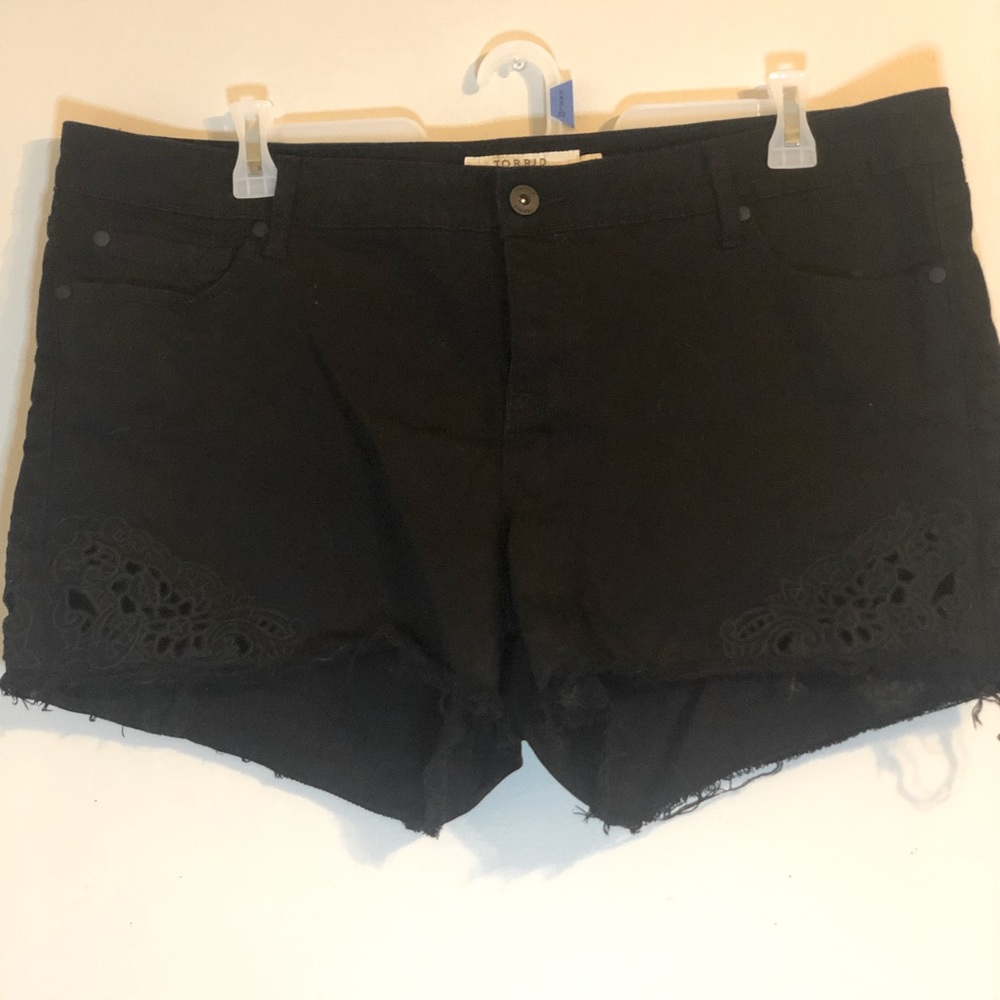 Torrid Black Shorts